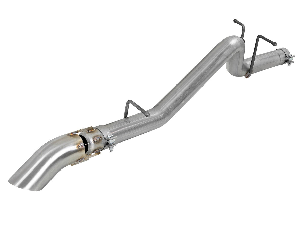 aFe Power MACH Force-Xp 3 IN 409 Stainless Steel Cat-Back Hi-Tuck Exhaust System w/ Polished Tip — GM Colorado/Canyon 16-22 L4-2.8L (td) LWN — 49-44100-P