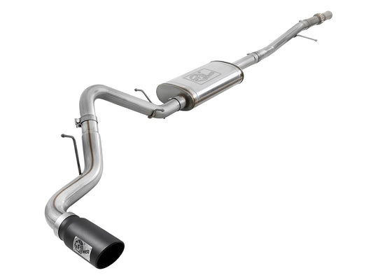 aFe Power Apollo GT Series 3 IN 409 Stainless Steel Cat-Back Exhaust System — GM Silverado/Sierra 1500 19-26 V6-4.3L/V8-5.3L — 49-44107-B