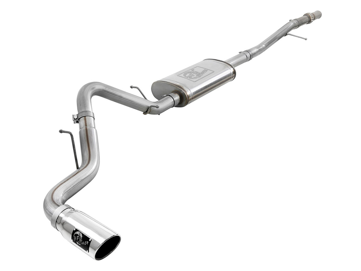 aFe Power Apollo GT Series 3 IN 409 Stainless Steel Cat-Back Exhaust System — GM Silverado/Sierra 1500 19-26 V6-4.3L/V8-5.3L — 49-44107-P