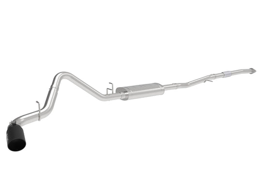 aFe Power Apollo GT Series 3 IN 409 Stainless Steel Cat-Back Exhaust System — GM Silverado/Sierra 1500 19-26 L4-2.7L (t) — 49-44108-B