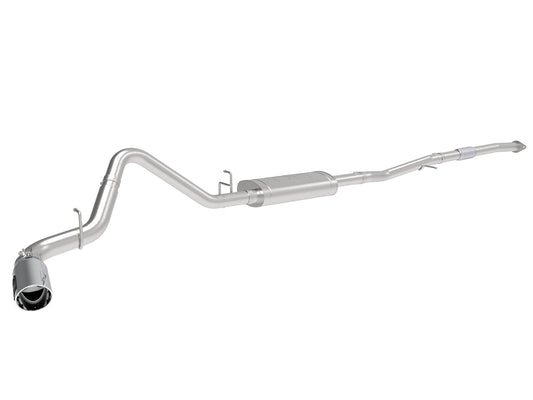 aFe Power Apollo GT Series 3 IN 409 Stainless Steel Cat-Back Exhaust System — GM Silverado/Sierra 1500 19-26 L4-2.7L (t) — 49-44108-P