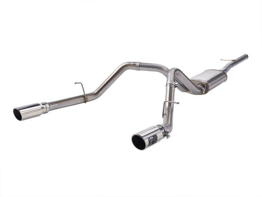 aFe Power Apollo GT Series 3 IN 409 Stainless Steel Cat-Back Exhaust System — GM Silverado/Sierra 1500 09-19 V6-4.3/V8-4.8/5.3L — 49-44112-P