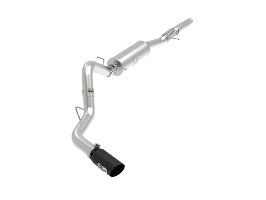 aFe Power Apollo GT Series 4 IN 409 Stainless Steel Cat-Back Exhaust System — GM Silverado/Sierra 1500 14-18 V8-6.2L — 49-44116-B