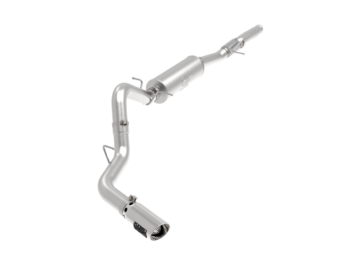 aFe Power Apollo GT Series 4 IN 409 Stainless Steel Cat-Back Exhaust System — GM Silverado/Sierra 1500 14-18 V8-6.2L — 49-44116-P