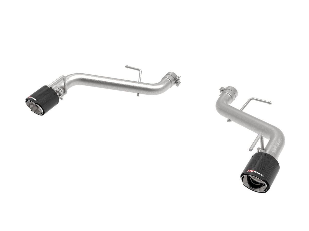 aFe Power MACH Force-Xp 2-1/2 IN 409 Stainless Steel Axle-Back Exhaust System — Chevrolet Camaro SS 16-24 V8-6.2L — 49-44118-C