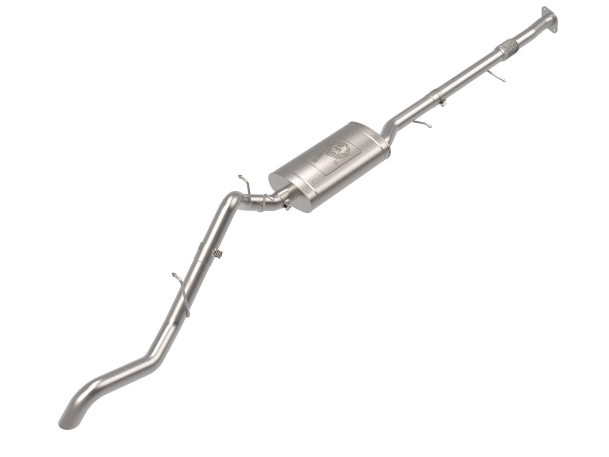 aFe Power Apollo GT Series 3 IN 409 Stainless Steel Cat-Back Hi-Tuck Exhaust System — GM Colorado/Canyon 23-26 L4-2.7L (t) — 49-44143