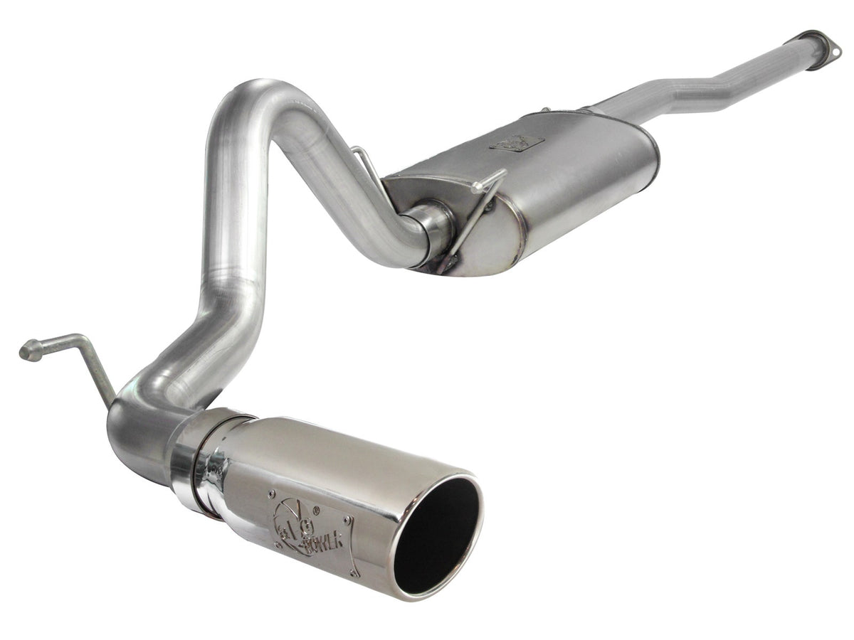 aFe Power MACH Force-Xp 3 IN 409 Stainless Steel Cat-Back Exhaust System — Toyota Tacoma 13-15 V6-4.0L — 49-46022-P