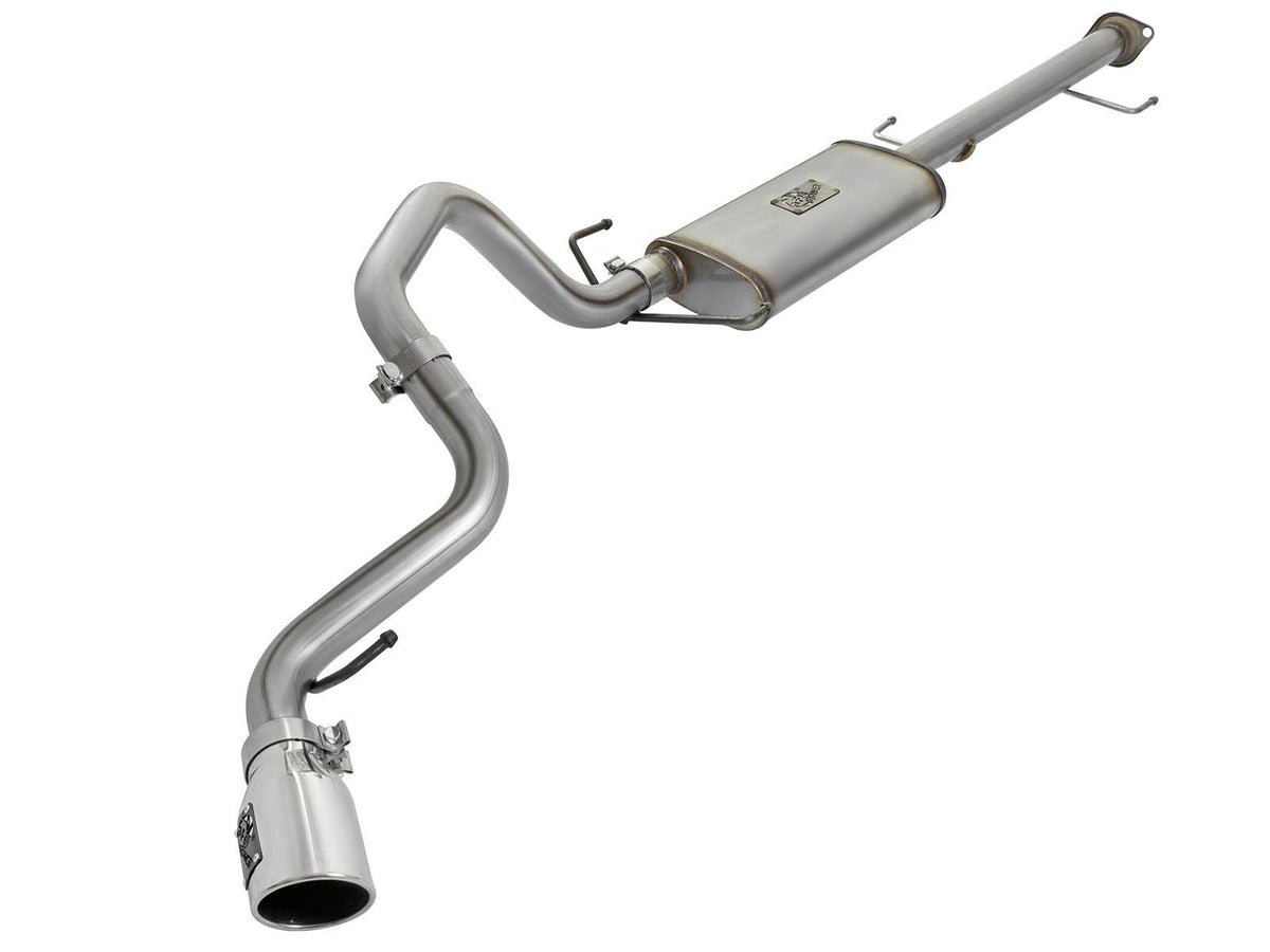 aFe Power MACH Force-Xp 2-1/2 IN Single Rear Exit Stainless Steel Cat-Back Exhaust System — Toyota FJ Cruiser 07-18 V6-4.0L — 49-46027-P