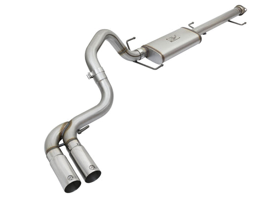 aFe Power Rebel Series 3 IN Stainless Steel Cat-Back Exhaust System — Toyota FJ Cruiser 07-18 V6-4.0L — 49-46030-P