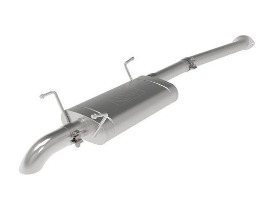 aFe Power ROCK BASHER 2-1/2 IN 409 Stainless Steel Cat-Back Hi-Tuck Exhaust System — Toyota Tacoma 16-23 L4-2.7L/V6-3.5L — 49-46046