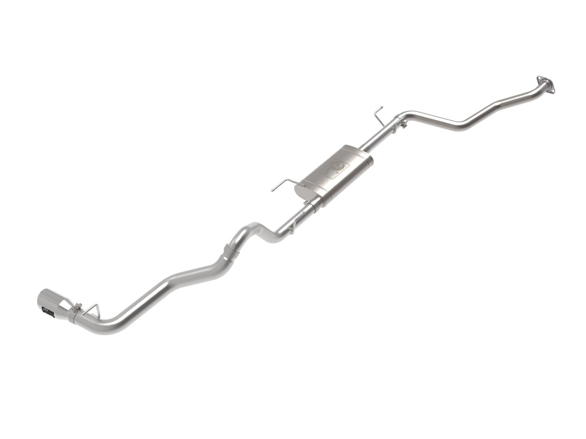 aFe Power Apollo GT Series 2-1/2 IN to 3 IN 409 Stainless Steel Cat-Back Exhaust System w/ Polished Tip — Toyota Tacoma 24-26 L4-2.4L (t) — 49-46071-P