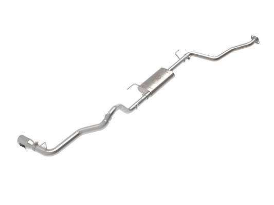 aFe Power Apollo GT Series 2-1/2 IN to 3 IN 409 Stainless Steel Cat-Back Exhaust System w/ Polished Tip — Toyota Tacoma 24-26 L4-2.4L (t) — 49-46071-P