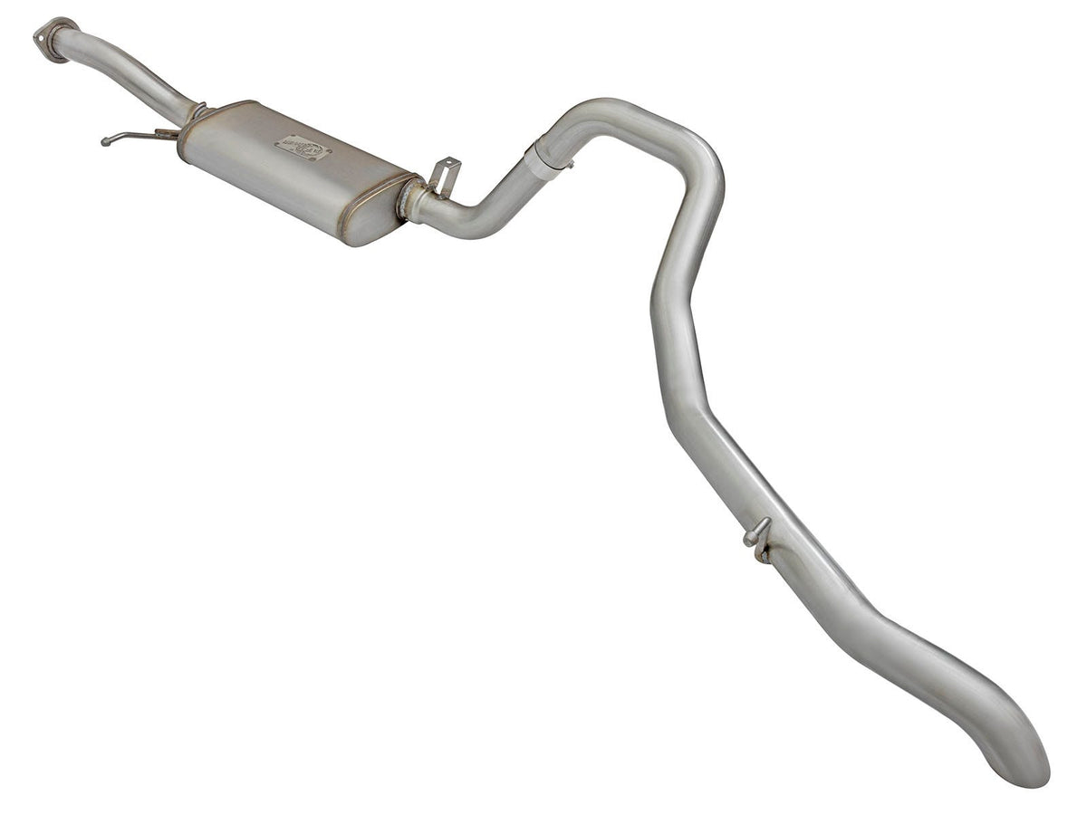 aFe Power MACH Force-Xp 2-1/2 IN 409 Stainless Steel Cat-Back Hi-Tuck Exhaust System — Nissan Patrol (Y61) 01-19 L6-4.8L — 49-46118