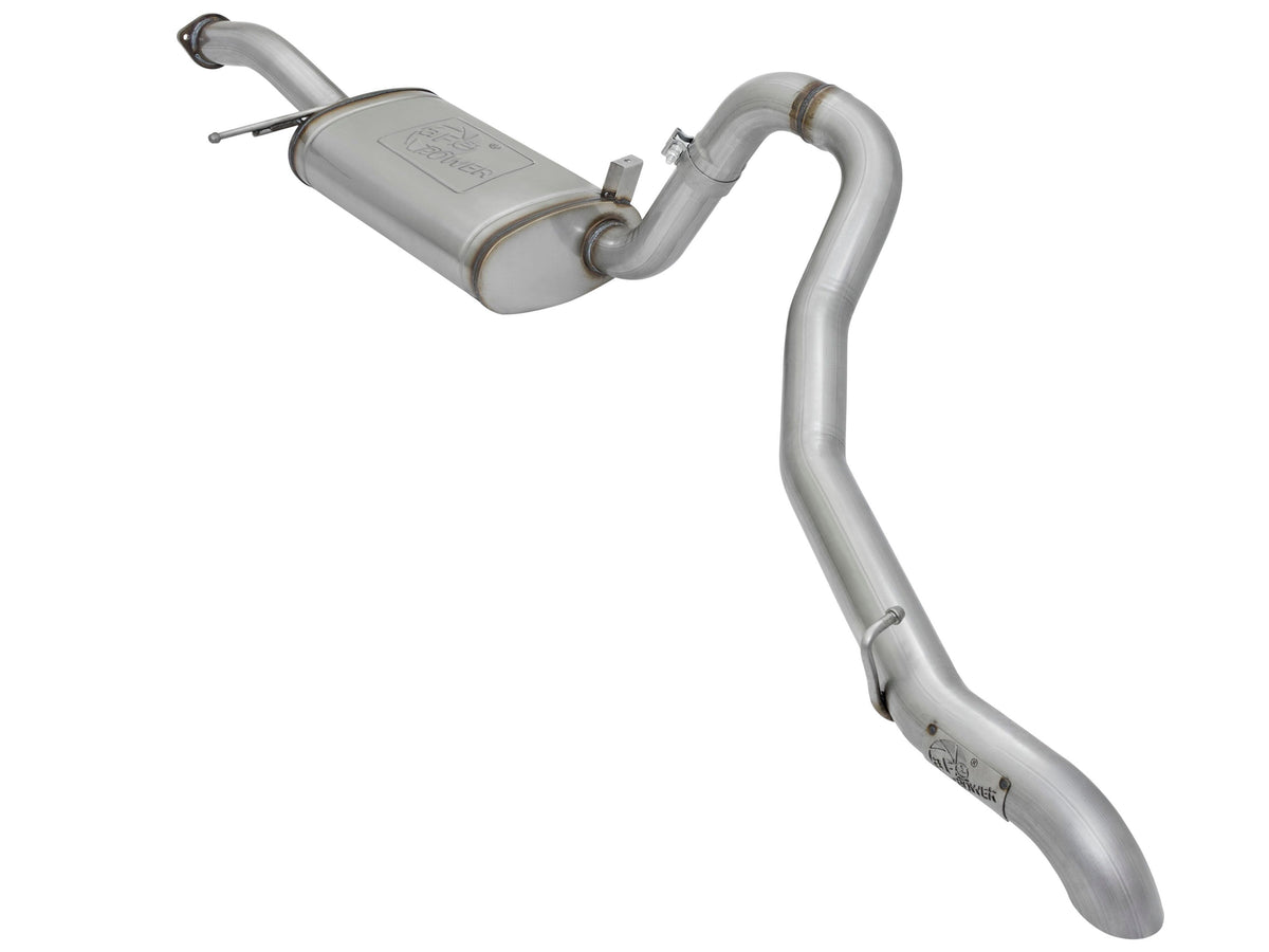 aFe Power MACH Force-Xp 3 IN 409 Stainless Steel Cat-Back Hi-Tuck Exhaust System — Nissan Patrol (Y61) 01-19 L6-4.8L — 49-46123