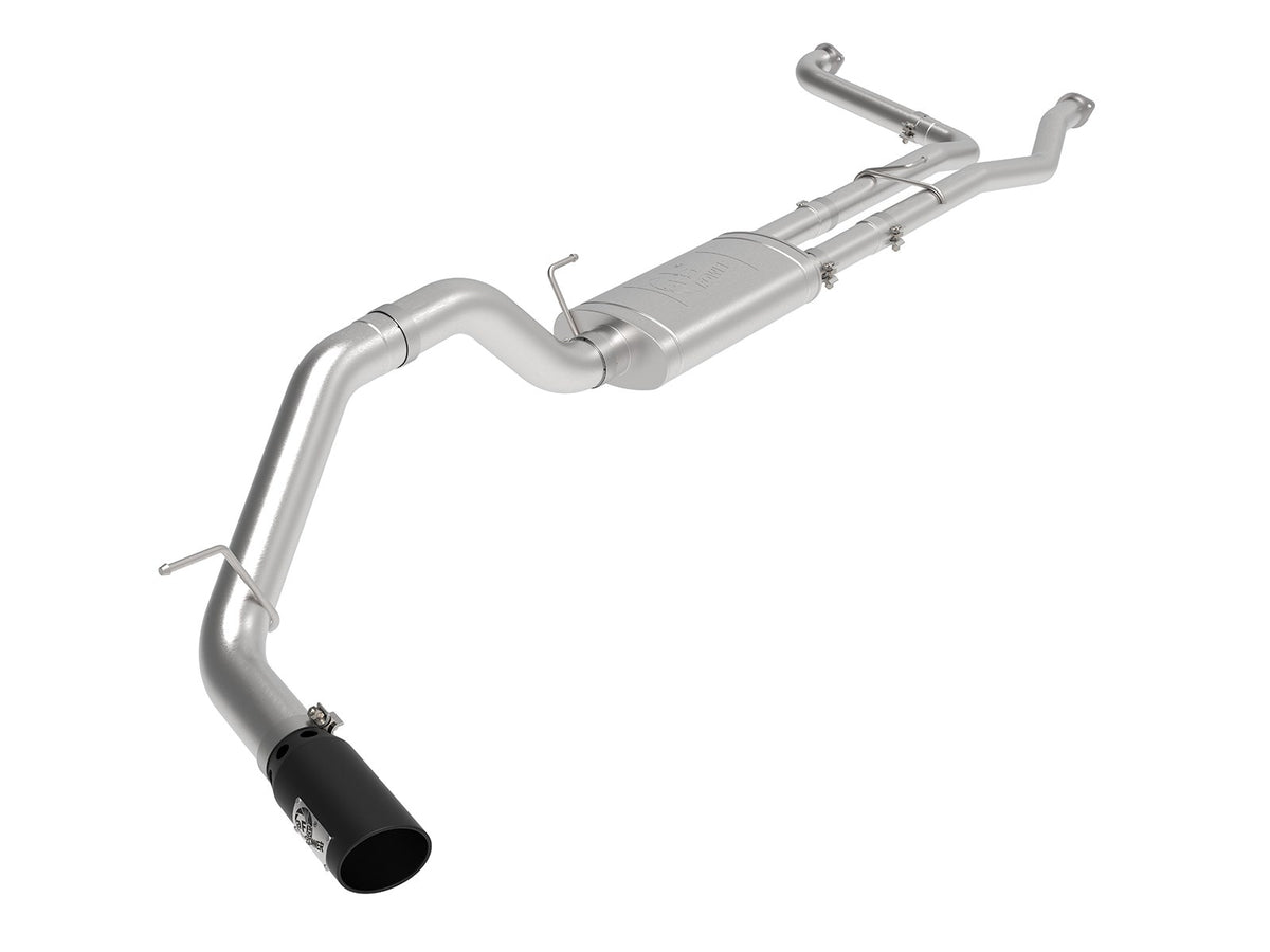 aFe Power Apollo GT Series 3 IN to 4 IN 409 Stainless Steel Cat-Back Exhaust System — Nissan Titan XD 16-24 V8-5.6L — 49-46135-B