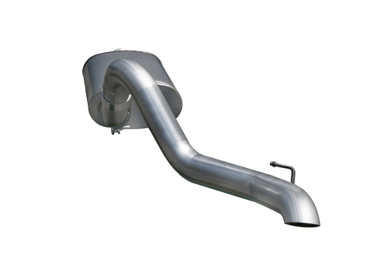 aFe Power MACH Force-Xp 3 IN 409 Stainless Steel Cat-Back Hi-Tuck Exhaust System — Jeep Wrangler (TJ) 00-06 L6-4.0L — 49-46203