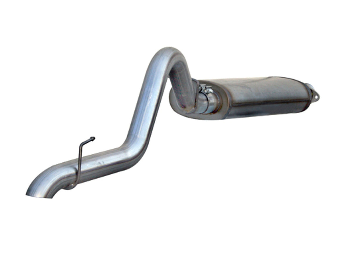 aFe Power MACH Force-Xp 3 IN 409 Stainless Steel Cat-Back Hi-Tuck Exhaust System — Jeep Wrangler (YJ) 91-95 L6-4.0L — 49-46204