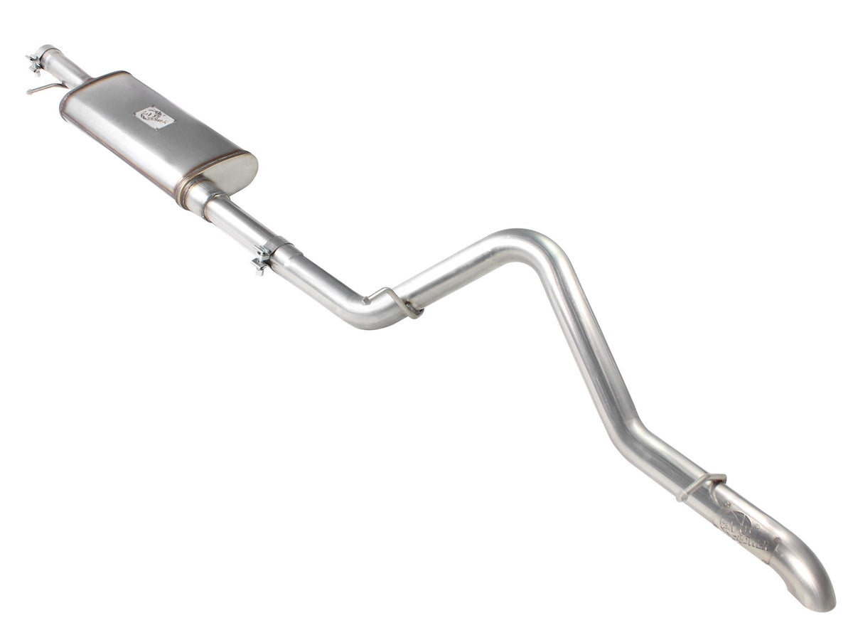 aFe Power MACH Force-Xp 2-1/2 IN 409 Stainless Steel Cat-Back Hi-Tuck Exhaust System — Jeep Wrangler (JK) 12-18 V6-3.6L — 49-46231