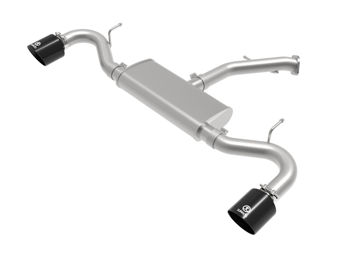 aFe Power Takeda 2-1/2 IN 409 Stainless Steel Axle-Back Exhaust System — Hyundai Elantra GT 18-20 L4-1.6L (t) — 49-47016-B