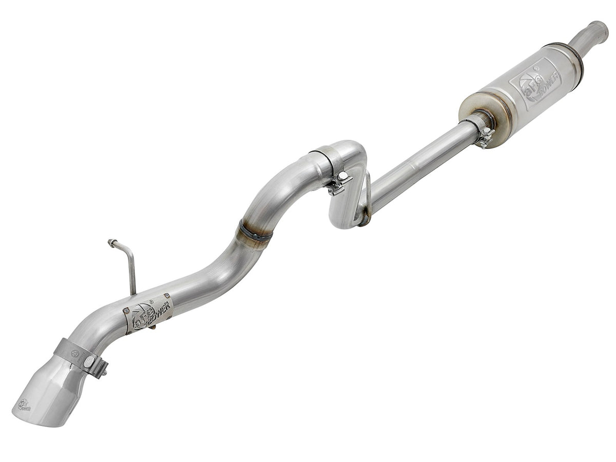 aFe Power MACH Force-Xp 2-1/2 IN 409 Stainless Steel Cat-Back Hi-Tuck Exhaust System — Jeep Wrangler (JL) 18-26 V6-3.6L — 49-48065-1P