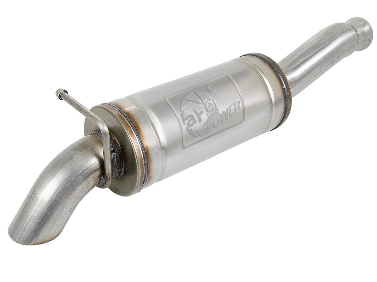aFe Power ROCK BASHER 3 IN 409 Stainless Steel Cat-Back Exhaust System — Jeep Wrangler (JL) 18-26 V6-3.6L — 49-48074