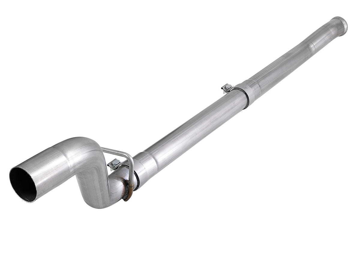 aFe Power MACH Force-Xp 2-1/2 IN 409 Stainless Steel Mid-Pipe With Resonator Delete — Jeep Wrangler (JL) 18-26 V6-3.6L — 49-48077