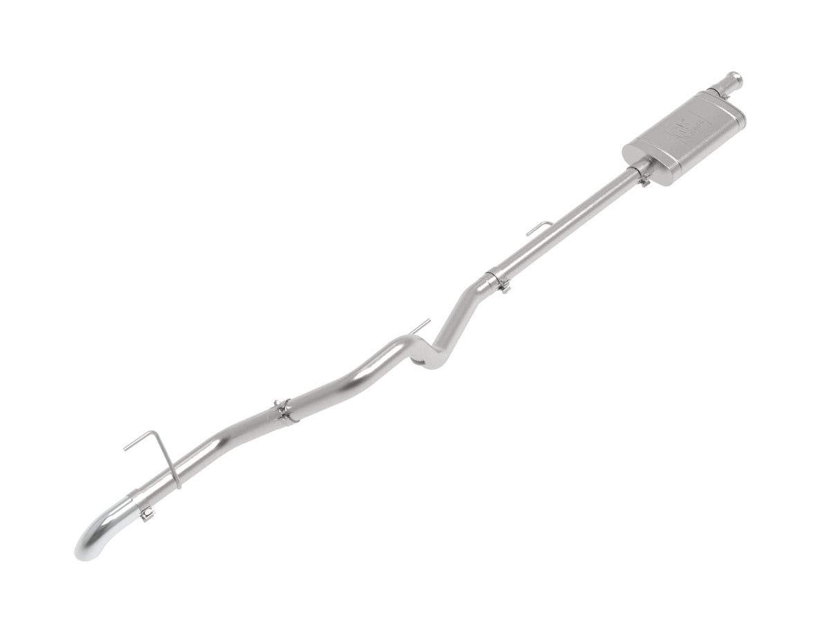 aFe Power Apollo GT Series 2-1/2 IN 409 Stainless Steel Cat-Back Hi-Tuck Exhaust System — Jeep Gladiator (JT) 20-26 V6-3.6L — 49-48088