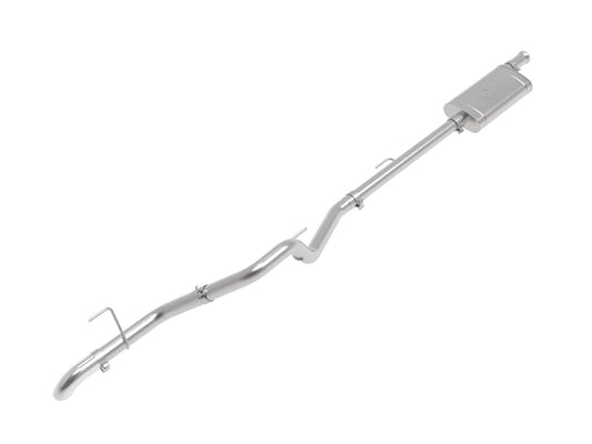 aFe Power Apollo GT Series 2-1/2 IN 409 Stainless Steel Cat-Back Hi-Tuck Exhaust System — Jeep Gladiator (JT) 20-26 V6-3.6L — 49-48088