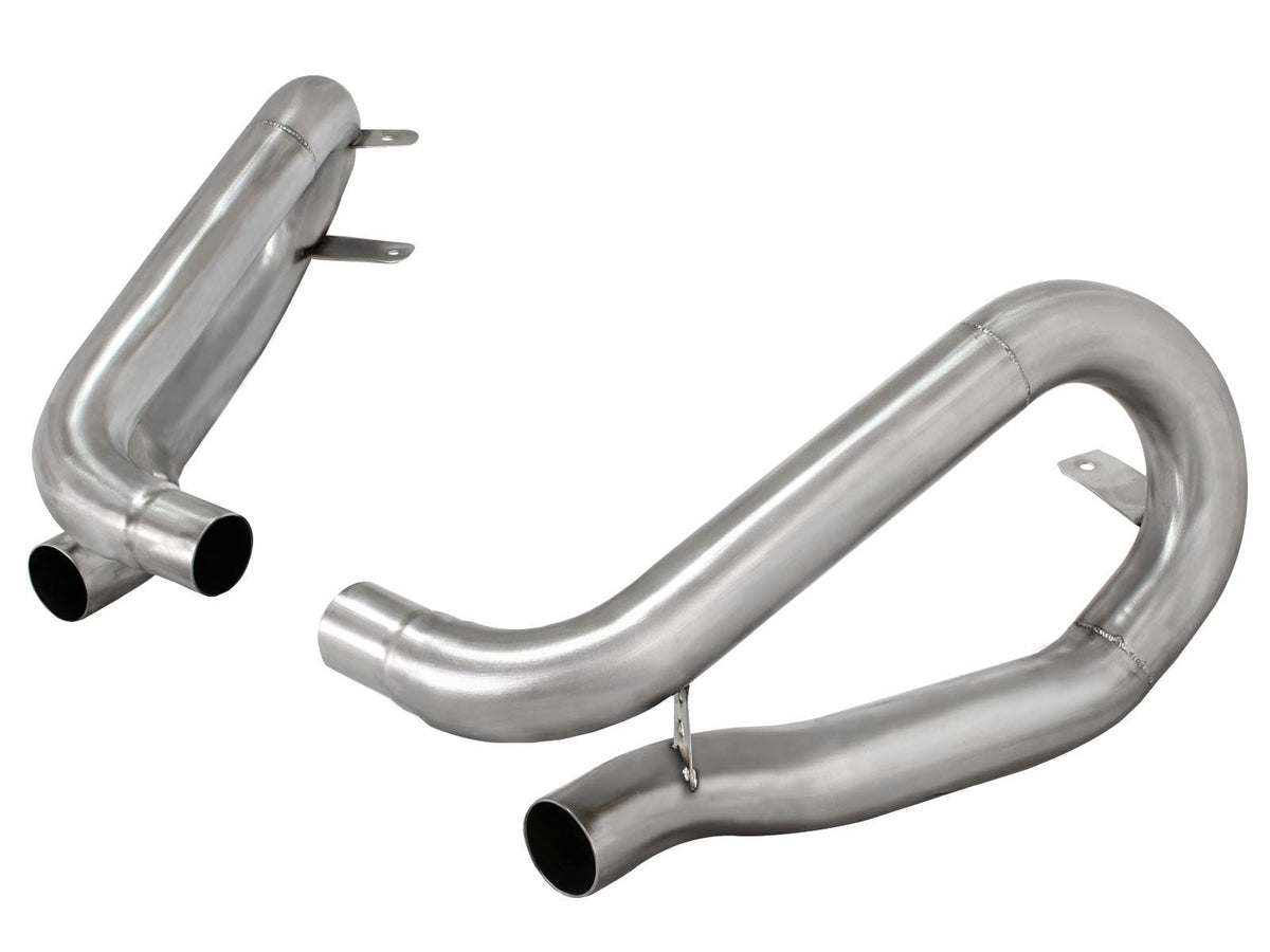 aFe Power MACH Force-Xp 304 Stainless Steel Muffler Delete Pipe — Porsche 911 C2S (991) 12-15 H6-3.8L — 49C36412