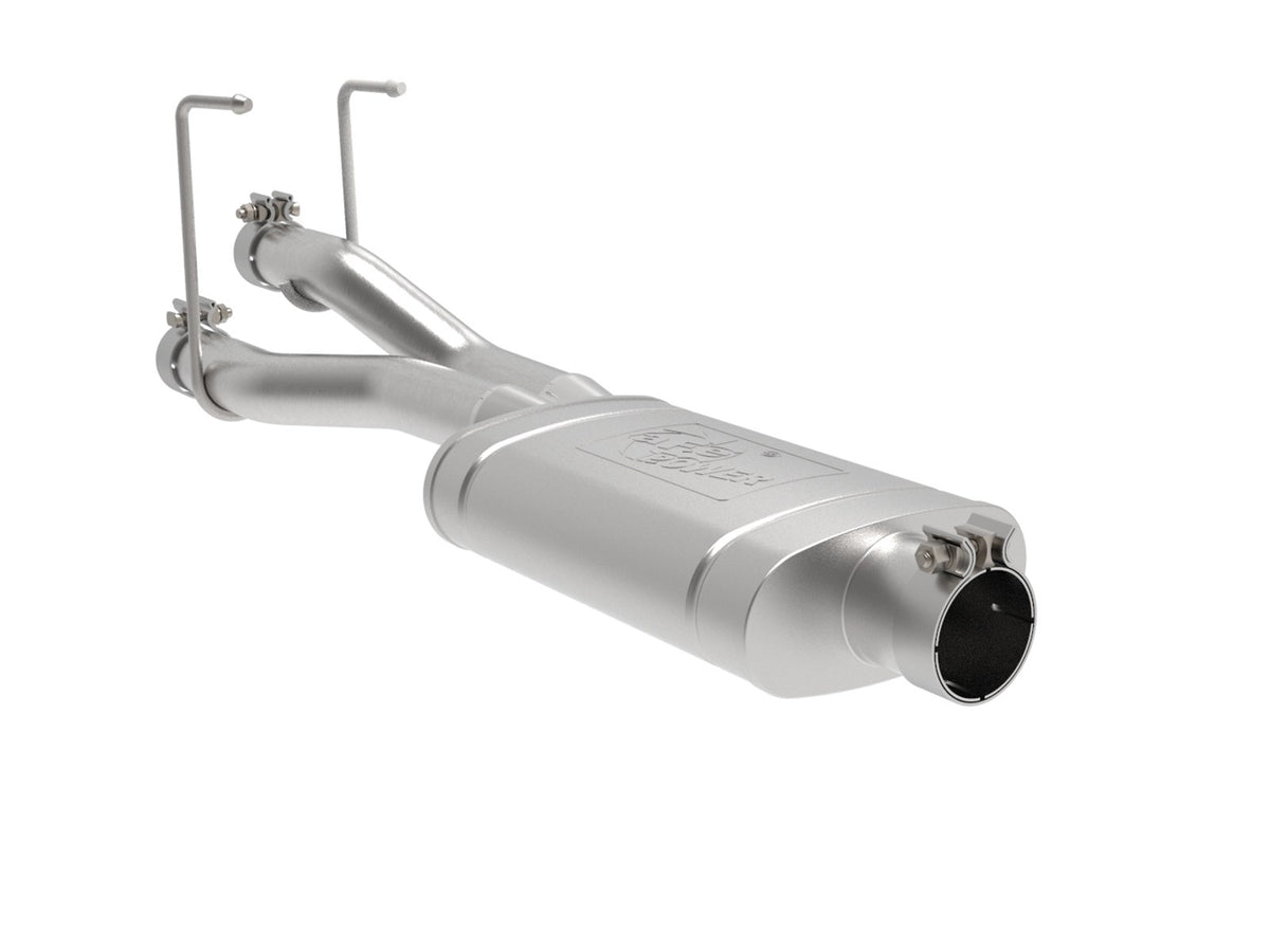 aFe Power Apollo GT Series 3 IN 409 Stainless Steel Muffler Upgrade — Dodge/RAM 1500 09-18 / RAM 1500 Classic 2019 V8-5.7L HEMI — 49C42072