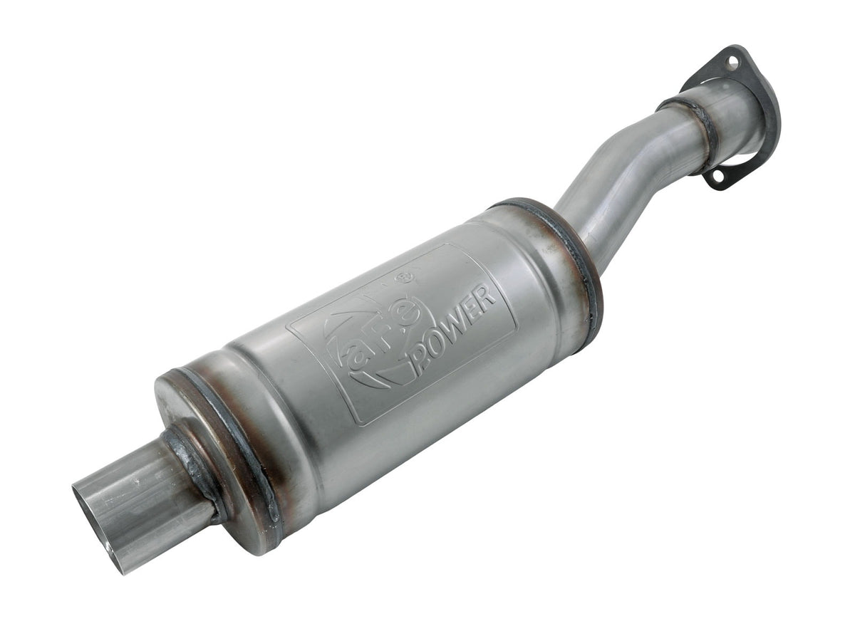 aFe Power Apollo GT Series 3 IN 409 Stainless Steel Resonator Upgrade Pipe — 49C43131
