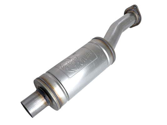 aFe Power Apollo GT Series 3 IN 409 Stainless Steel Resonator Upgrade Pipe — 49C43132