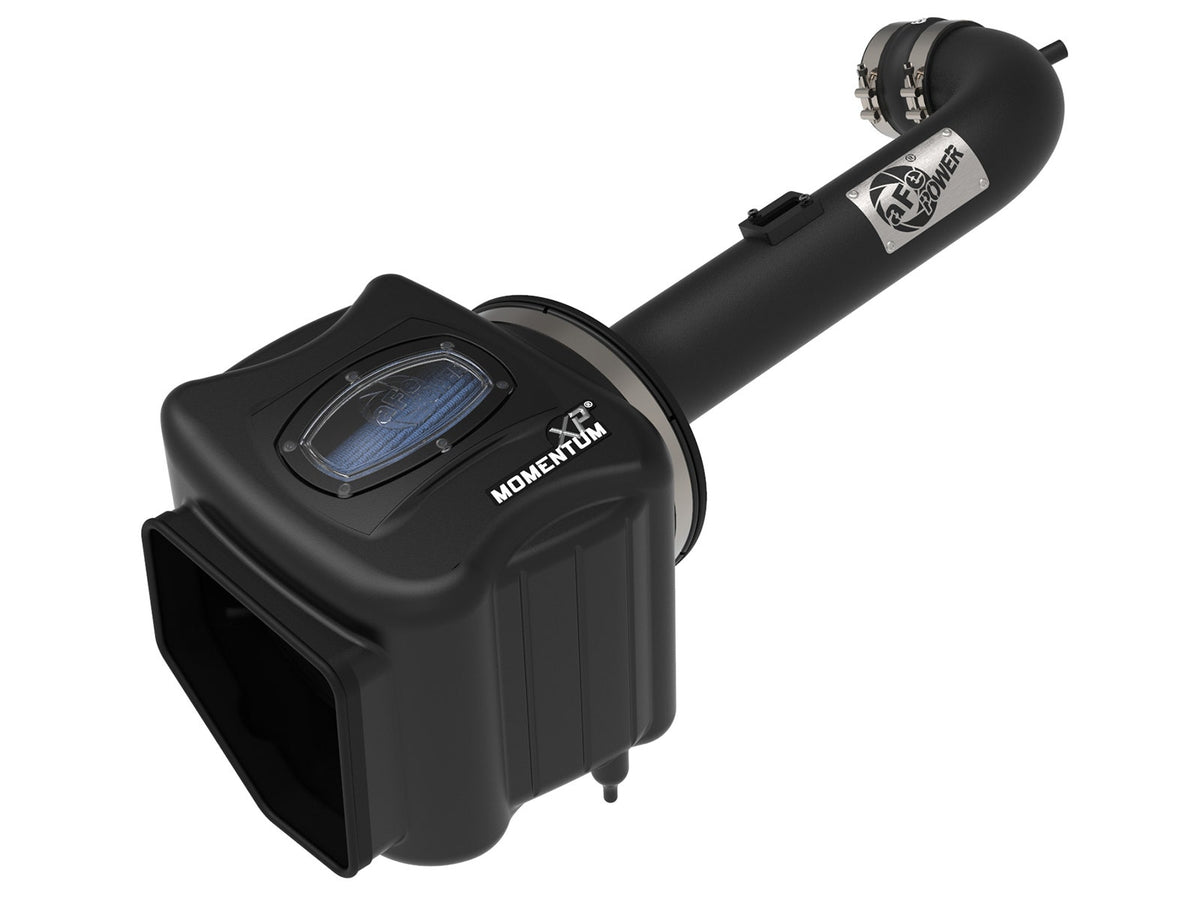 aFe Power Momentum XP Cold Air Intake System - Black w/ Pro 5R Filter — GM Silverado/Sierra 1500 14-19 / Tahoe/Suburban/Yukon/XL/Escalade 15-20 V8-5.3L/6.2L — 50-30028R