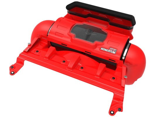 aFe Power Momentum GT Cold Air Intake System in Raising Hell Red w/ Black Pro 5R Filters — RAM 1500 TRX 21-24 V8-6.2L (sc) — 50-70075KR