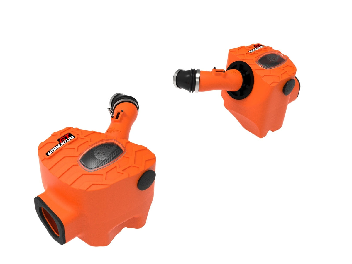 aFe Power Momentum GT Orange Edition Cold Air Intake System w/ Black Pro 5R Filters — Toyota Tundra 22-26 V6-3.4L (tt) — 50-70100KN