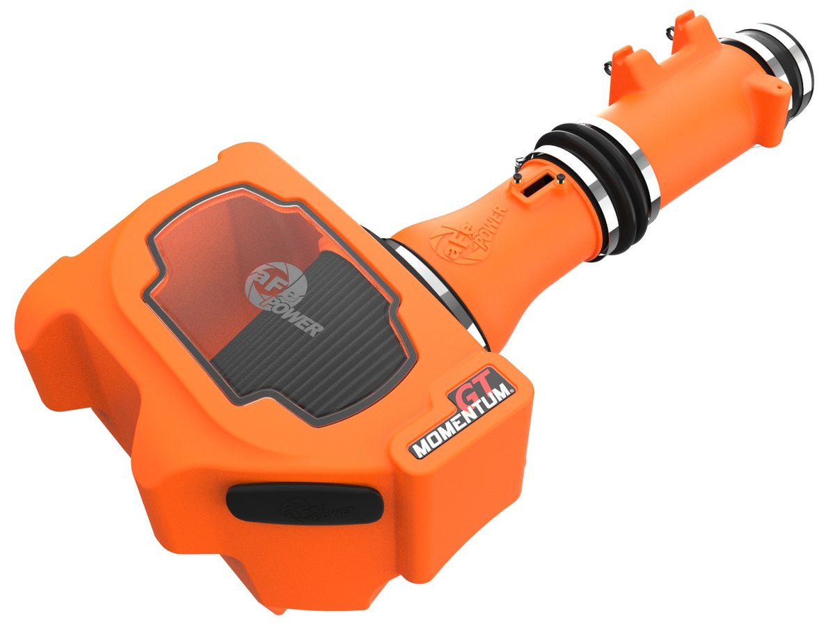 aFe Power Momentum GT Orange Edition Cold Air Intake System w/ Black Pro 5R Filter — RAM 1500 25-26 L6-3.0L (tt) — 50-70120KN