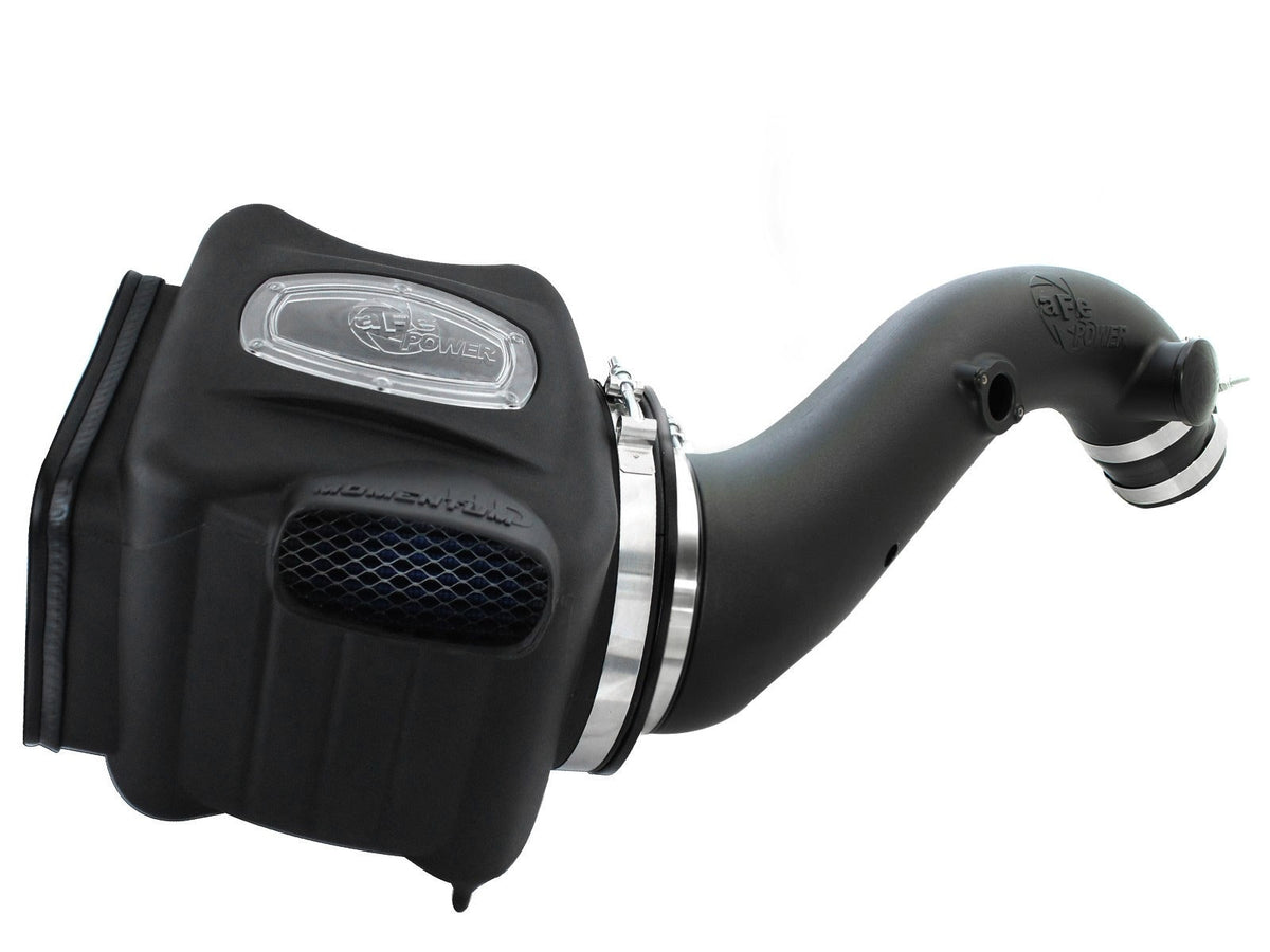 aFe Power Momentum HD Cold Air Intake System w/ Pro 10R Filter — GM Diesel Trucks 01-04 V8-6.6L (td) LB7 — 50-74001