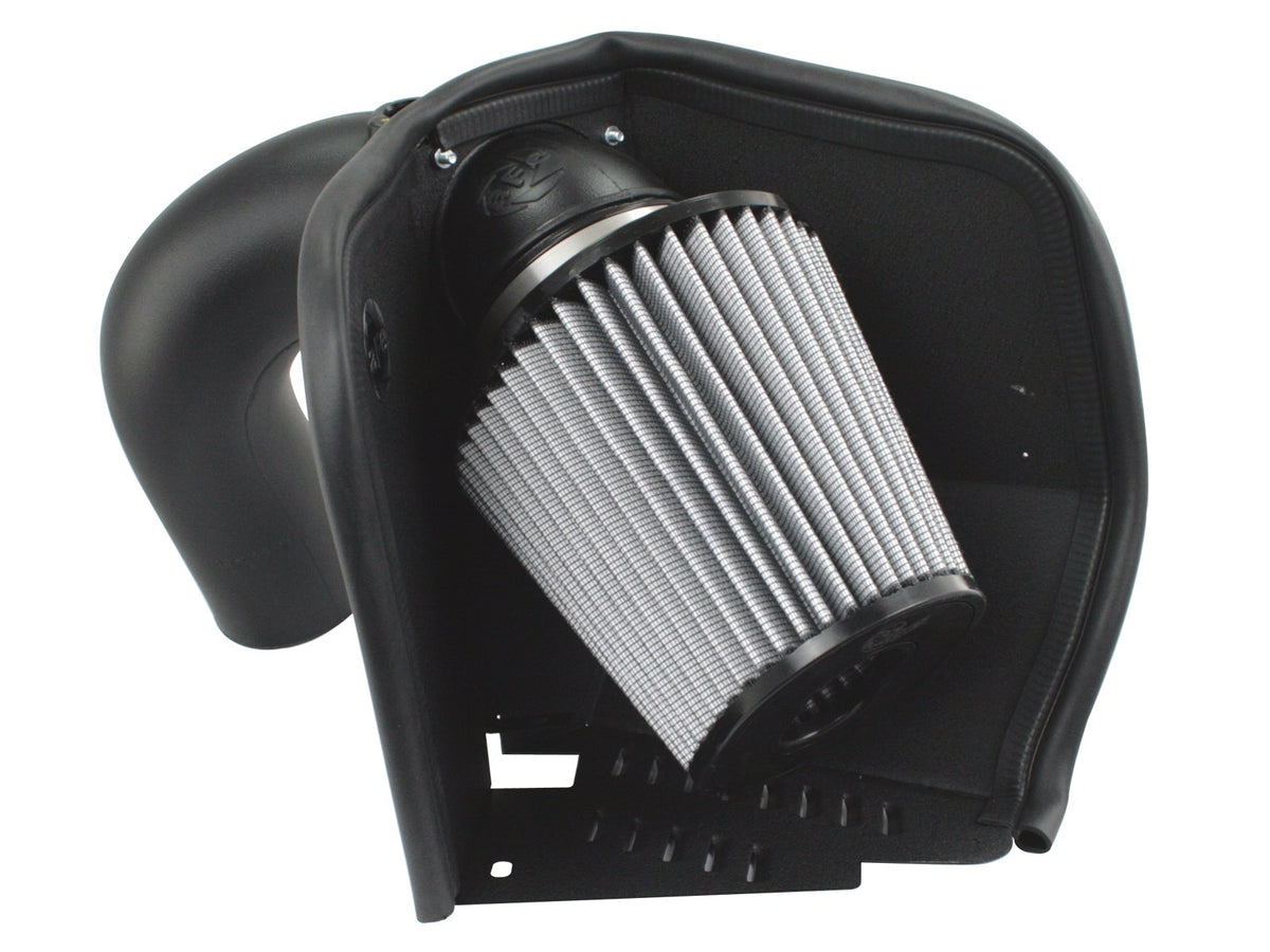 aFe Power Magnum FORCE Stage-2 Cold Air Intake System w/ Pro DRY S Filter — Dodge Diesel Trucks 07.5-12 L6-6.7L (td) — 51-31342-1