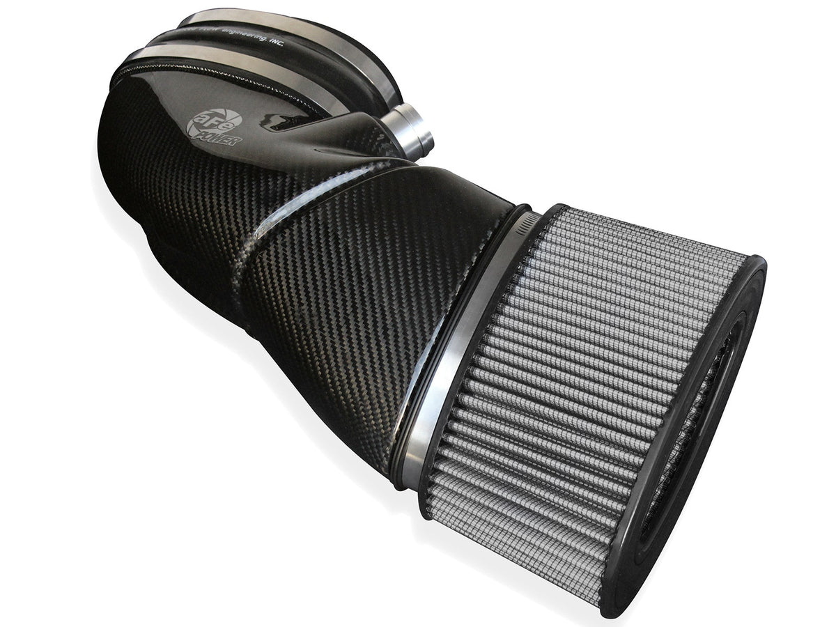 aFe Power Magnum FORCE Stage-2 Carbon Fiber Cold Air Intake System w/ Pro DRY S Filter — BMW M3 (E90/92/93) 08-13 V8-4.0L S65 — 51-31662-C