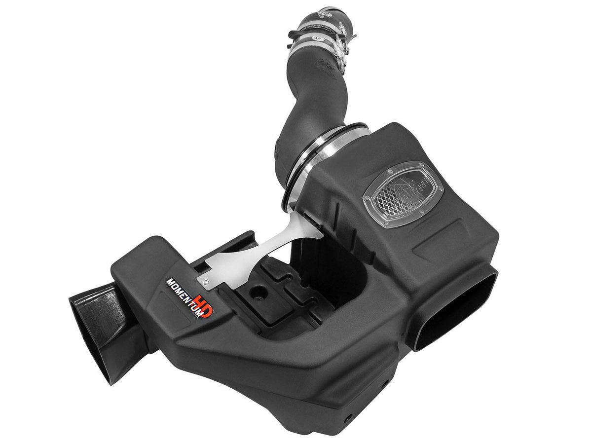 aFe Power Momentum HD Cold Air Intake System w/ Pro DRY S Filter — Ford Diesel Trucks 99-03 V8-7.3L (td) — 51-73002