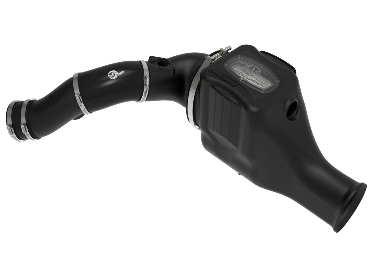 aFe Power Momentum HD Cold Air Intake System w/ Pro DRY S Filter — Ford Diesel Trucks 03-07 V8-6.0L (td) — 51-73003