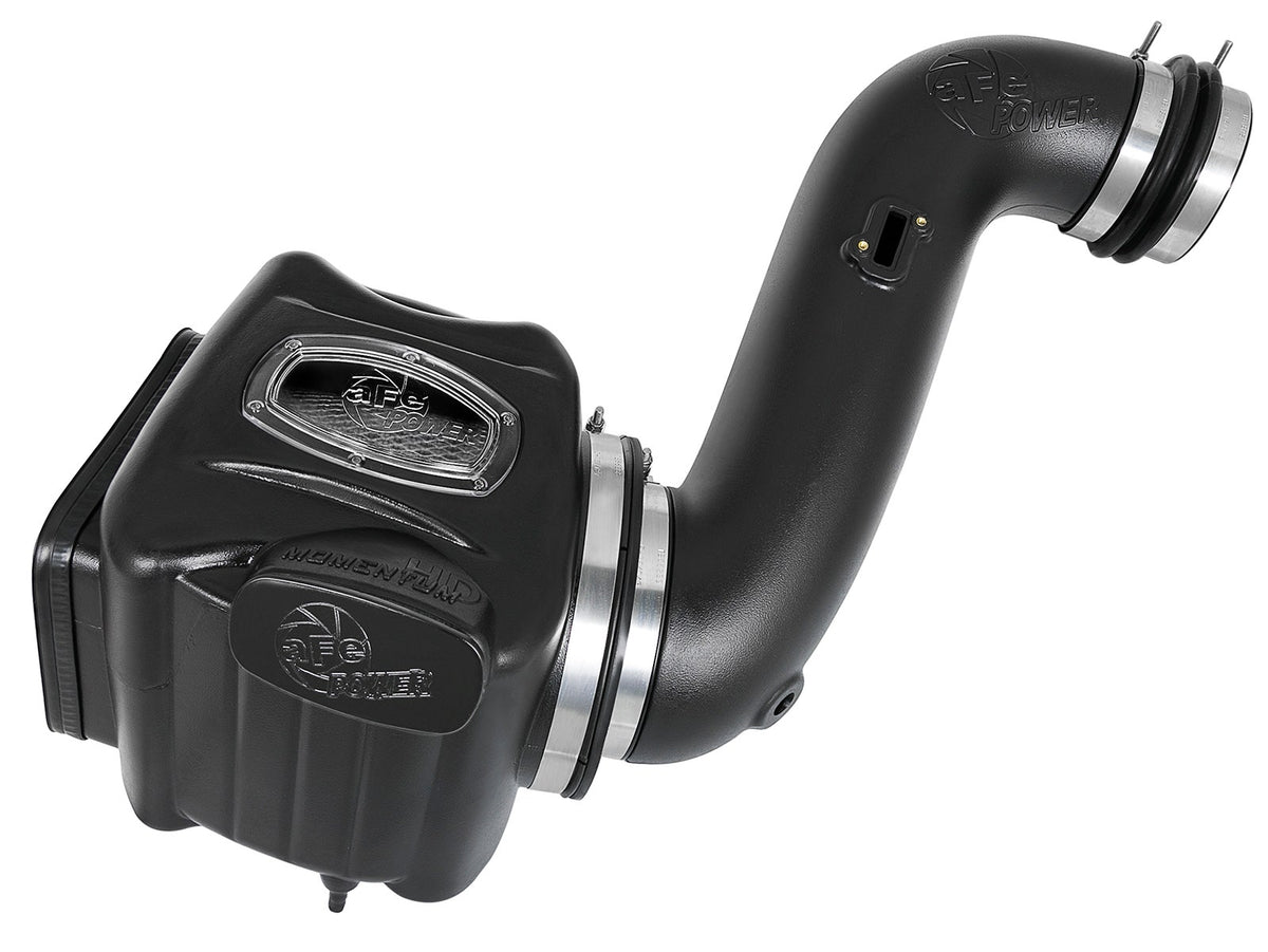 aFe Power Momentum HD Cold Air Intake System w/ Pro DRY S Filter — GM Diesel Trucks 07.5-10 V8-6.6L (td) LMM — 51-74004