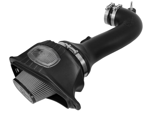 aFe Power Momentum Cold Air Intake System w/ Pro DRY S Filter — Chevrolet Corvette Z06 (C7) 15-19 V8-6.2L (sc) — 51-74202-1