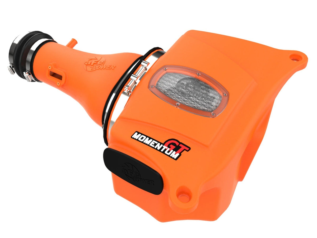 aFe Power Momentum GT Orange Edition Cold Air Intake System w/ Pro DRY S Filter — Nissan Armada 17-24/Nissan Patrol 10-24 (Y62)/Infiniti QX80 14-24/Infiniti QX56 11-13 V8-5.6L — 51-76103-N