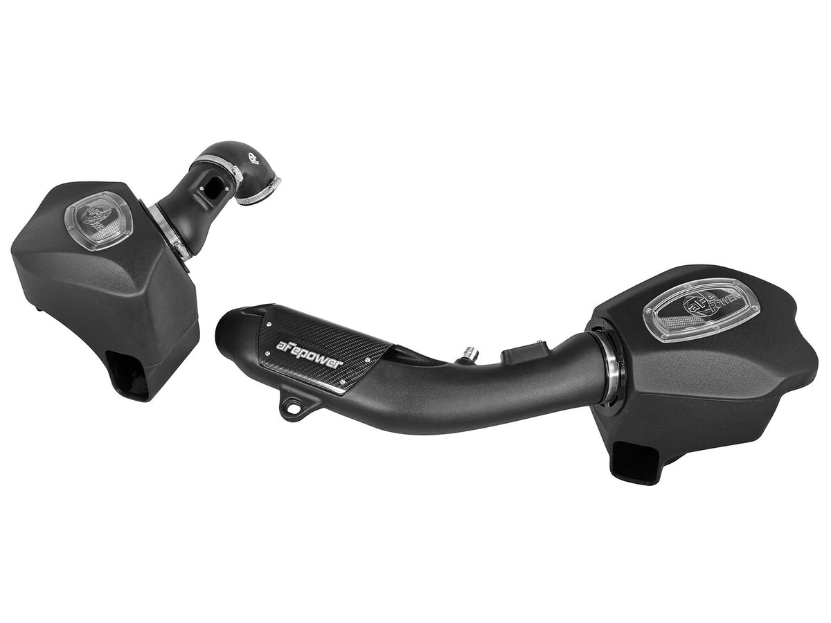aFe Power Momentum Cold Air Intake System w/ Pro DRY S Filter — BMW M2 Competition (F87) 19-21/M3/M4 (F80/82/83) 15-20 L6-3.0L (tt) S55 — 51-76305
