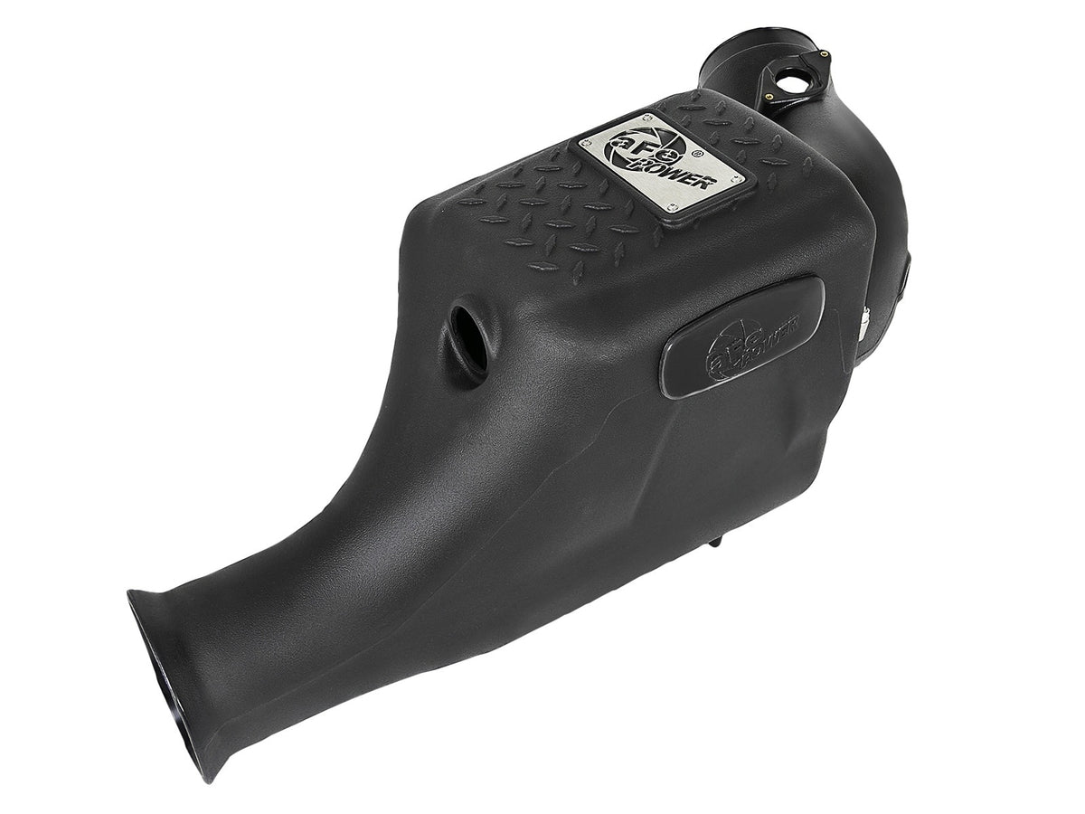 aFe Power Magnum FORCE Stage-2 Si Cold Air Intake System w/ Pro DRY S — Ford Diesel Trucks 03-07 V8-6.0L (td) — 51-81022-1