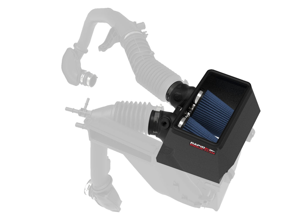 aFe Power Rapid Induction Cold Air Intake System w/ Pro 5R Filter — Ford Edge ST 19-24 V6-2.7L (tt) — 52-10003R