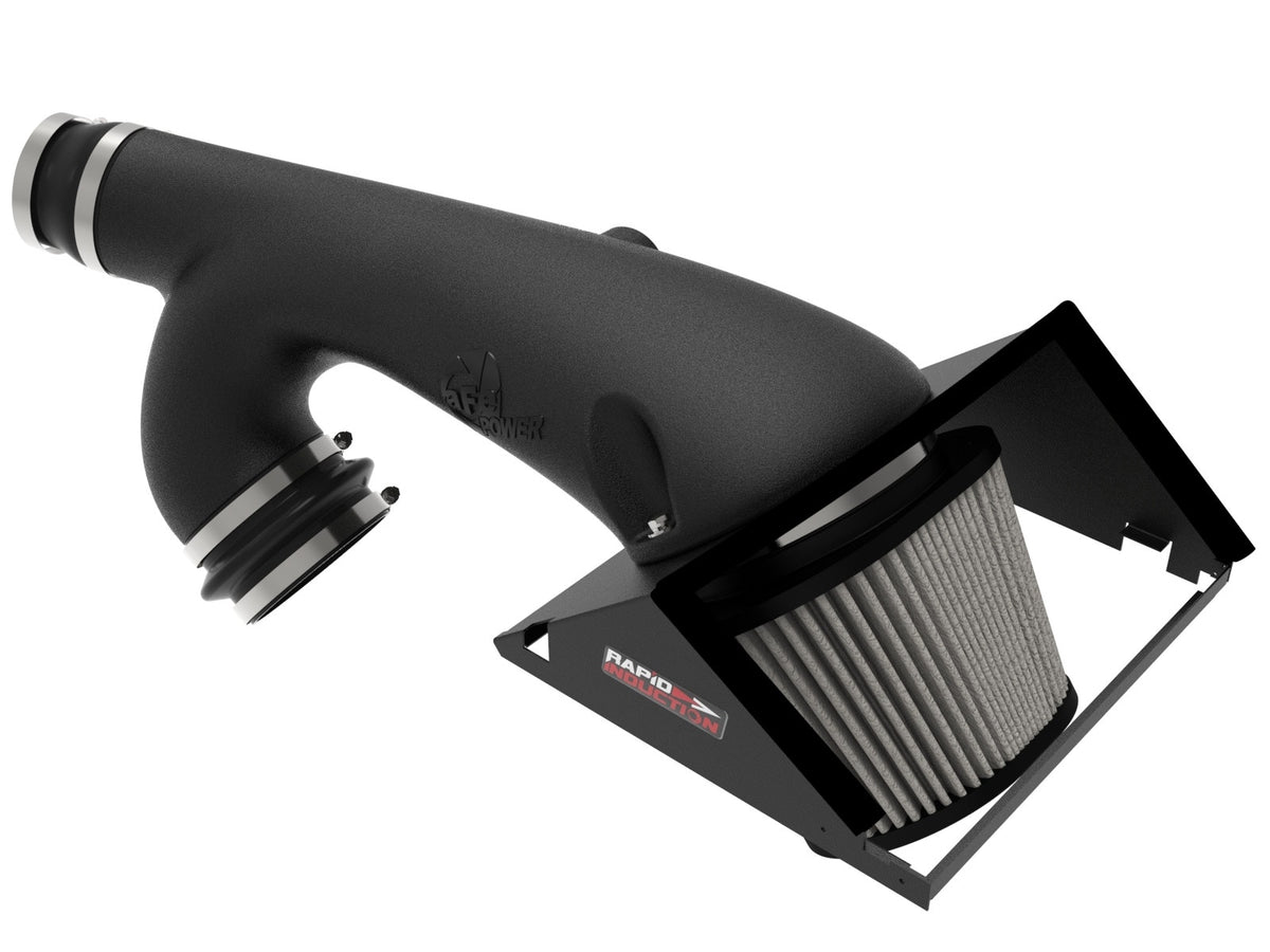 aFe Power Rapid Induction Cold Air Intake System w/ Pro DRY S Filter — Ford F-150 21-26 V6-3.5L (tt) — 52-10010D