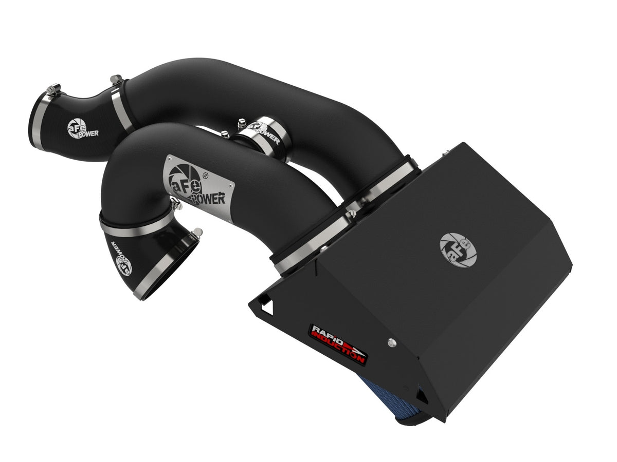 aFe Power Rapid Induction Cold Air Intake System w/ Pro 5R Filter — Ford F-150 Raptor 21-26 V6-3.5L (tt) — 52-10015R