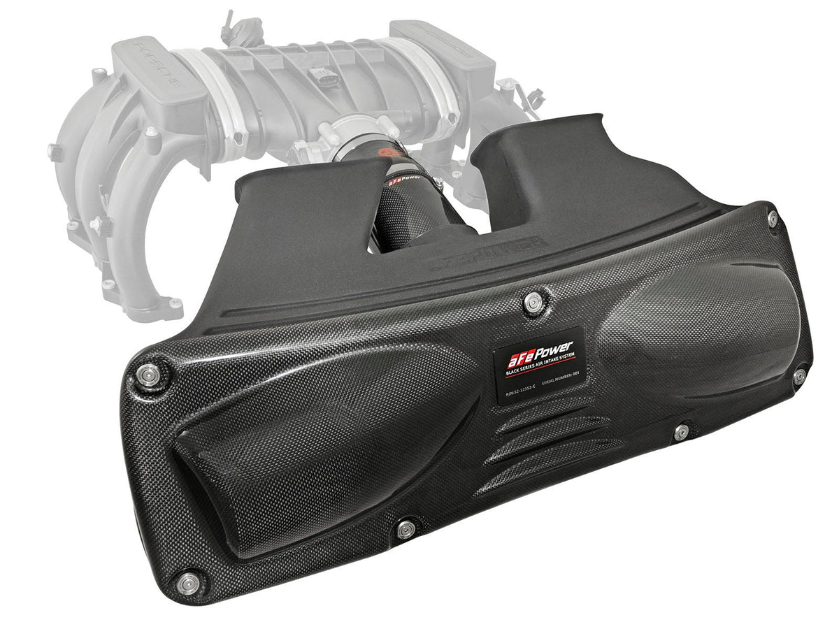 aFe Power Black Series Cold Air Intake System — Porsche 911 (991) 12-16 H6-3.4L/3.8L — 52-12352-C